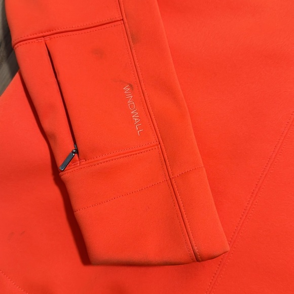 North face Windwall Women’s Jacket Orange - Picture 9 of 11